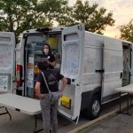 Mobile health van looking for other places to park to help people in Cambridge